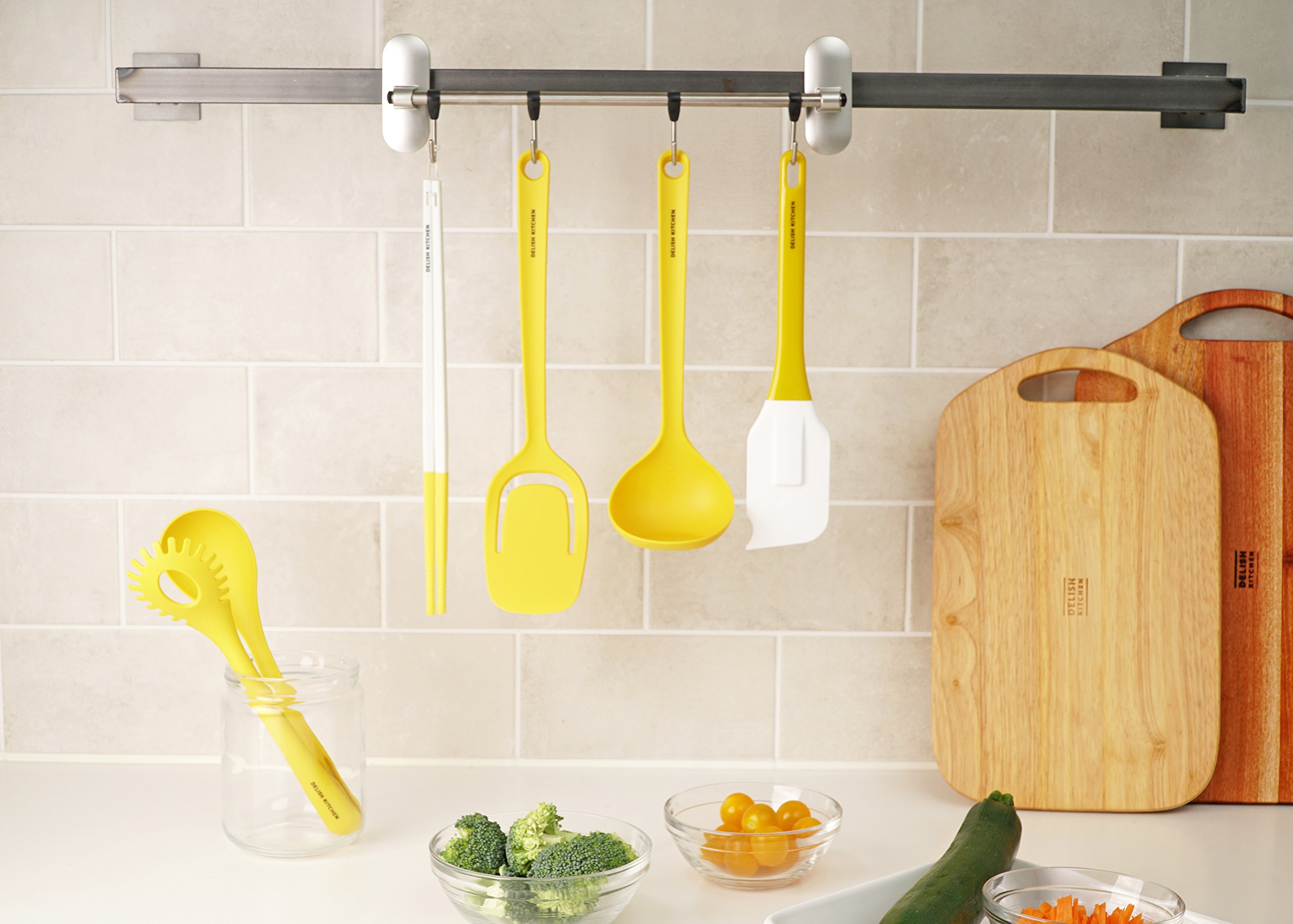 Amazon｜デリッシュキッチン パール金属 フライ返し ターナー イエロー