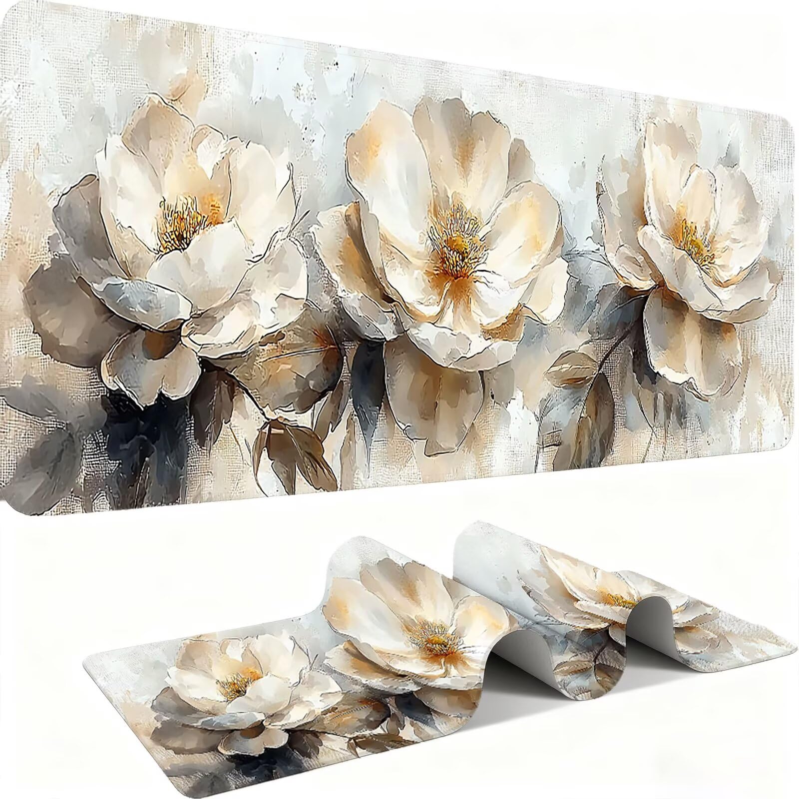 Podkładka pod mysz 1200x600mm Podkładka pod mysz dla graczy, podkładka pod mysz na biurko ultra cienka antypoślizgowa gumowa podstawa zmywalna ulepszona prędkość i precyzja dla PC, komputera