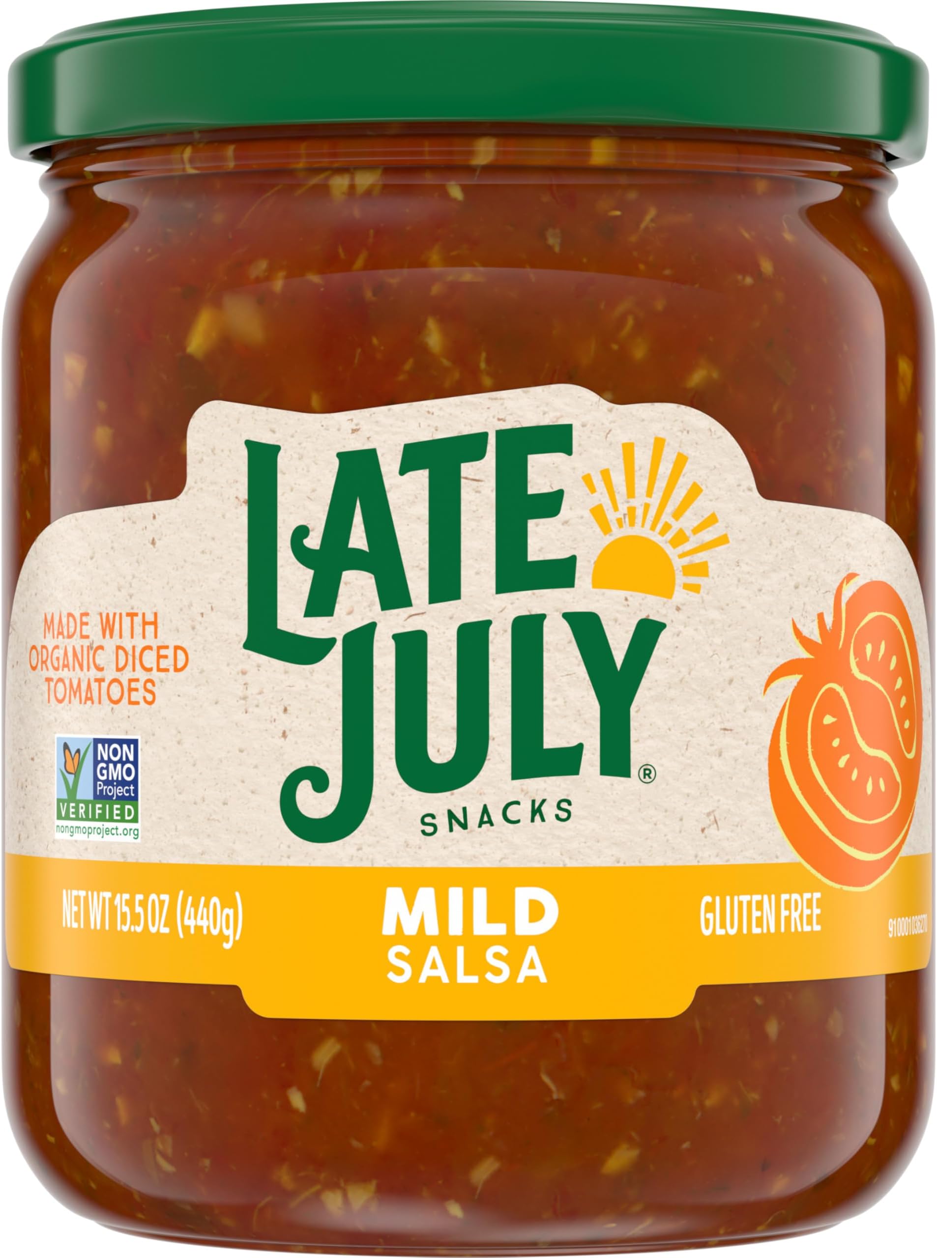 Late July Snacks Mild Salsa, 450 ml Glass