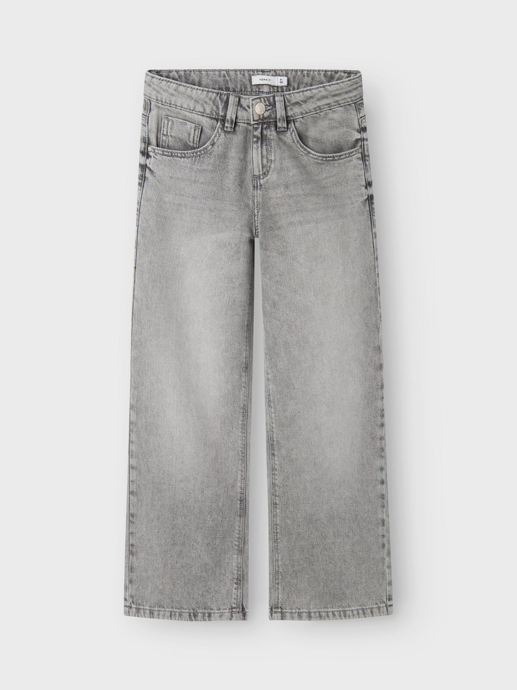 Name IT Nkfrose Wide Jeans 5529-be Noos - Vaqueros Anchos Niñas