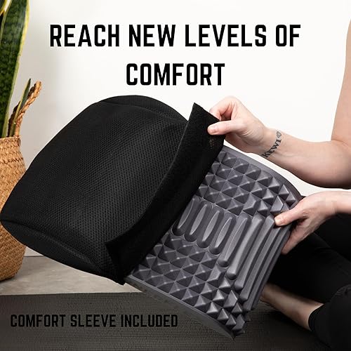 Miniatura 4 de Camilla de espalda - Estirador de cuello - Alivio del dolor de espalda - Alivio del dolor de cuello - Alivio de la ciática - Masajeador de espalda