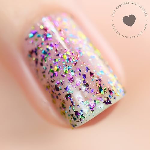 Miniatura 1767 de ILNP Madison Ave Esmalte de uñas holográfico metálico rosa antiguo