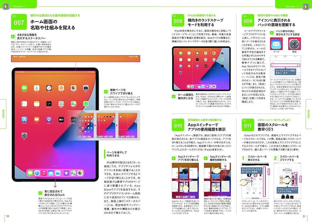 iPad全操作使いこなしガイド2021(全機種対応の人気操作事典