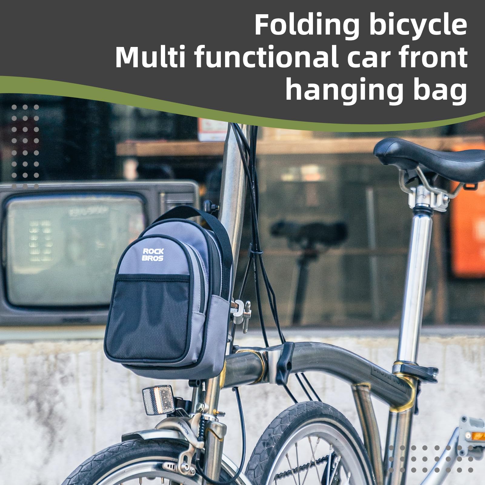 ネイバーフッド BICYCLE HANDLEBAR BAG F ブラック NEIGHBORHOOD Bicycle Handlebar Bag