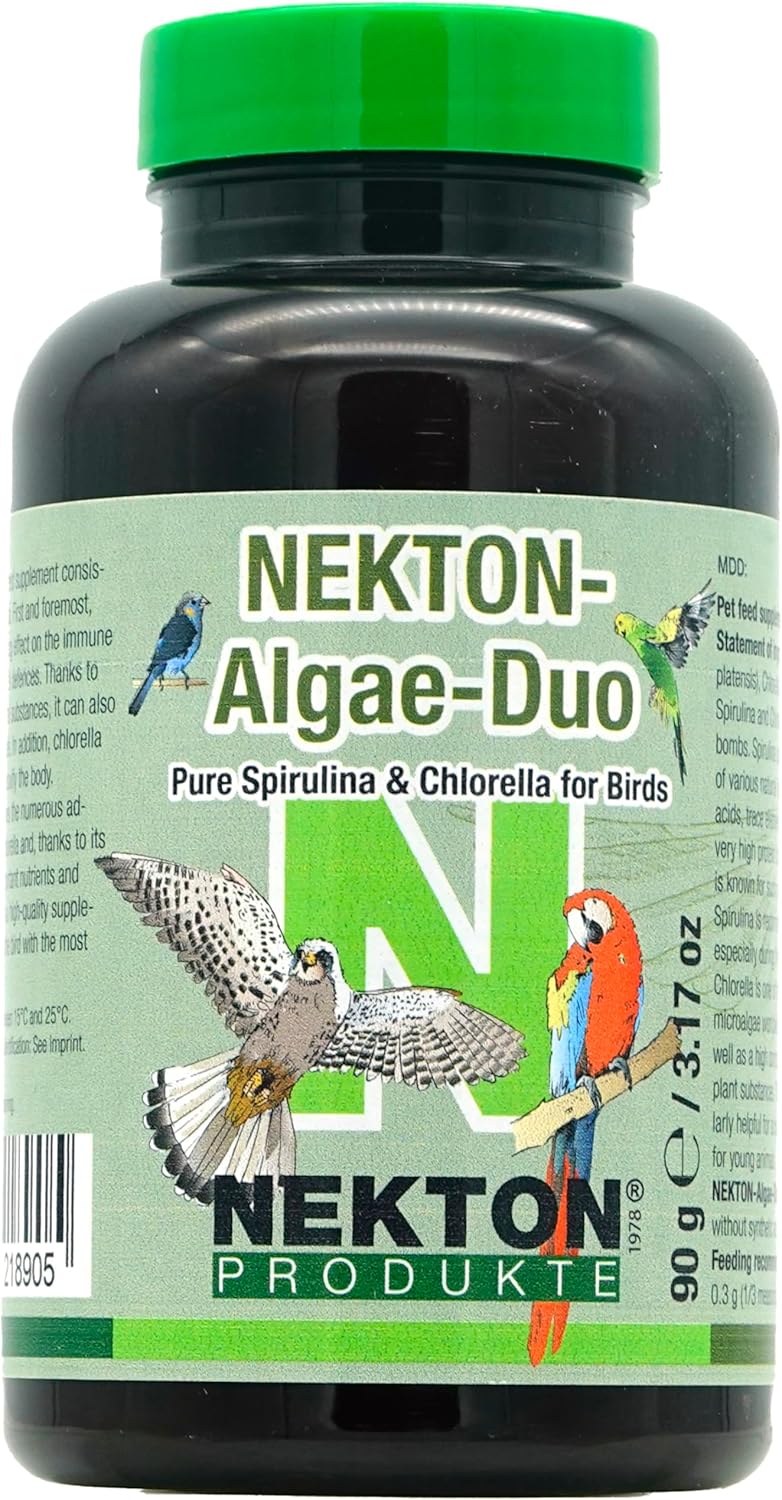 NEKTON Algae-Duo Spirulina and Chlorella for Birds 430g / 15.17oz