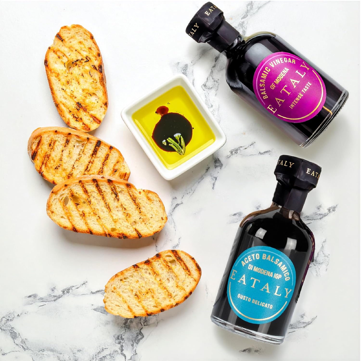 Eataly Italian Balsamic Vinegar of Modena PGI Intense, Made With Raw Materials, Premium Intense Balsamic Vinegar - 8.45 fl oz/ 250ml; 8.8 oz Bottle, 1 Bottle- Large