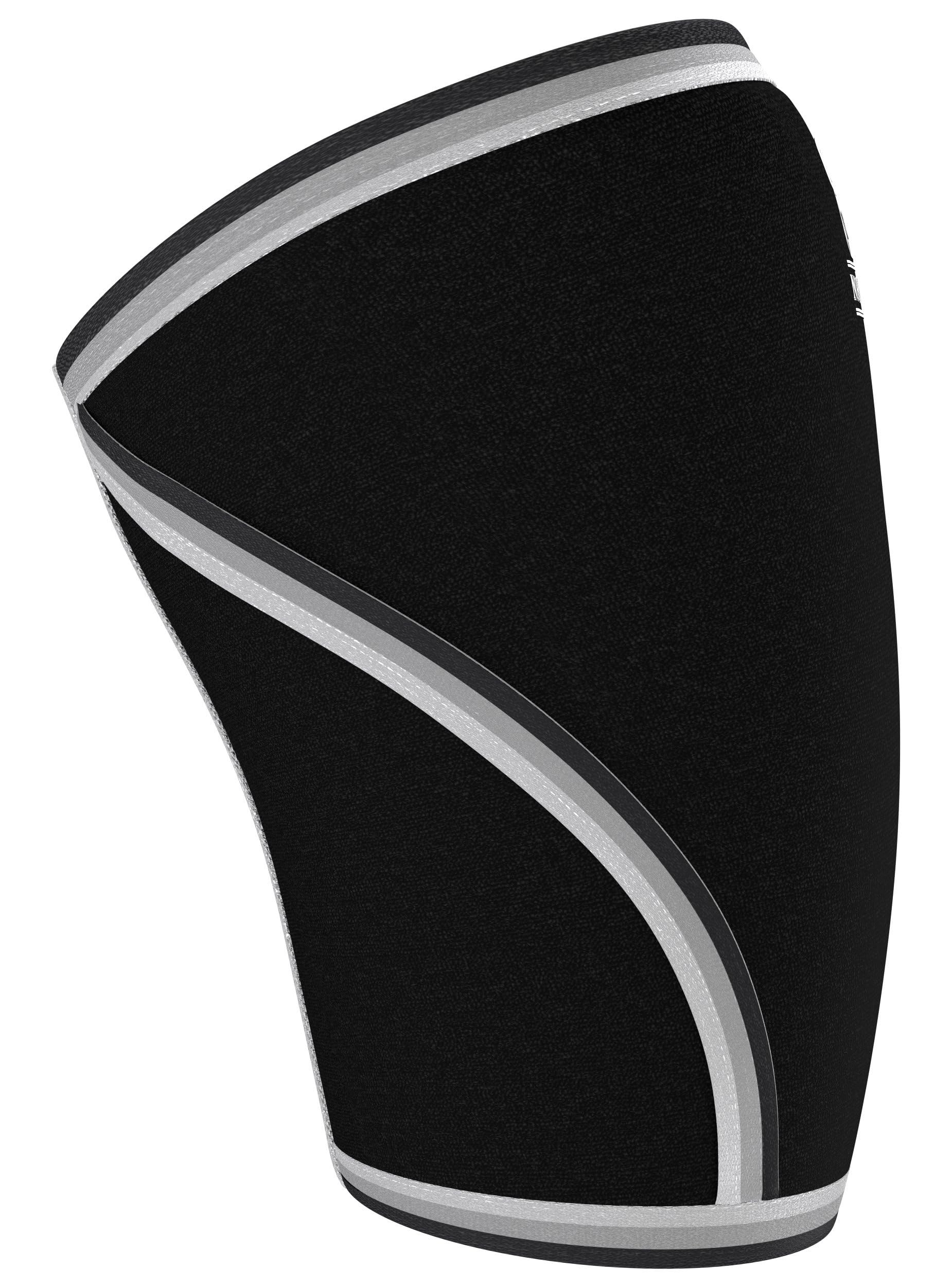 Nordic Lifting Coudières (1 paire) Soutien & Compression pour Musculation, Haltérophilie, & Tennis, en Néoprène 5 mm pour Meilleures Performances — Femmes & Hommes Trade, Garantie 1 an