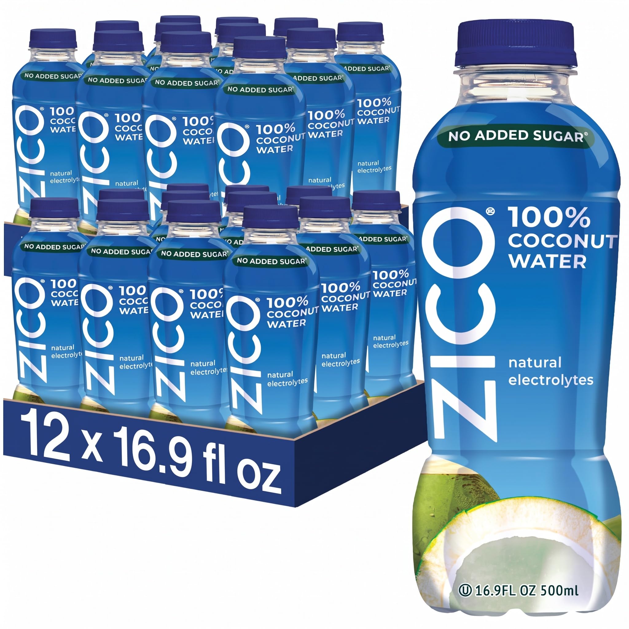 Amazon.com : Zico 100% Coconut Water,NO added Sugar,Refreshingly