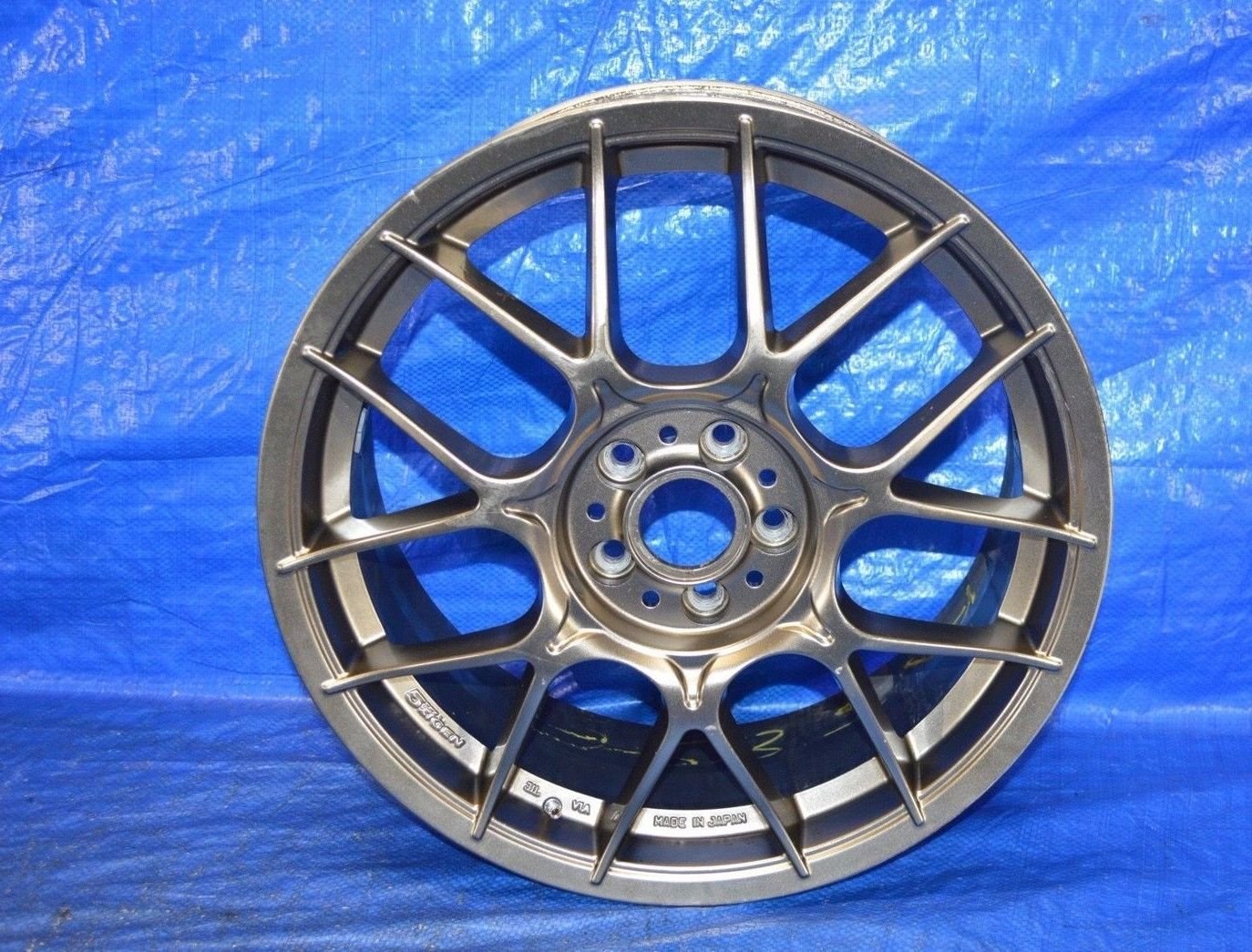 5Zigen Heidfeld Mesh Gold 17x7 ET40 Wheel Rim