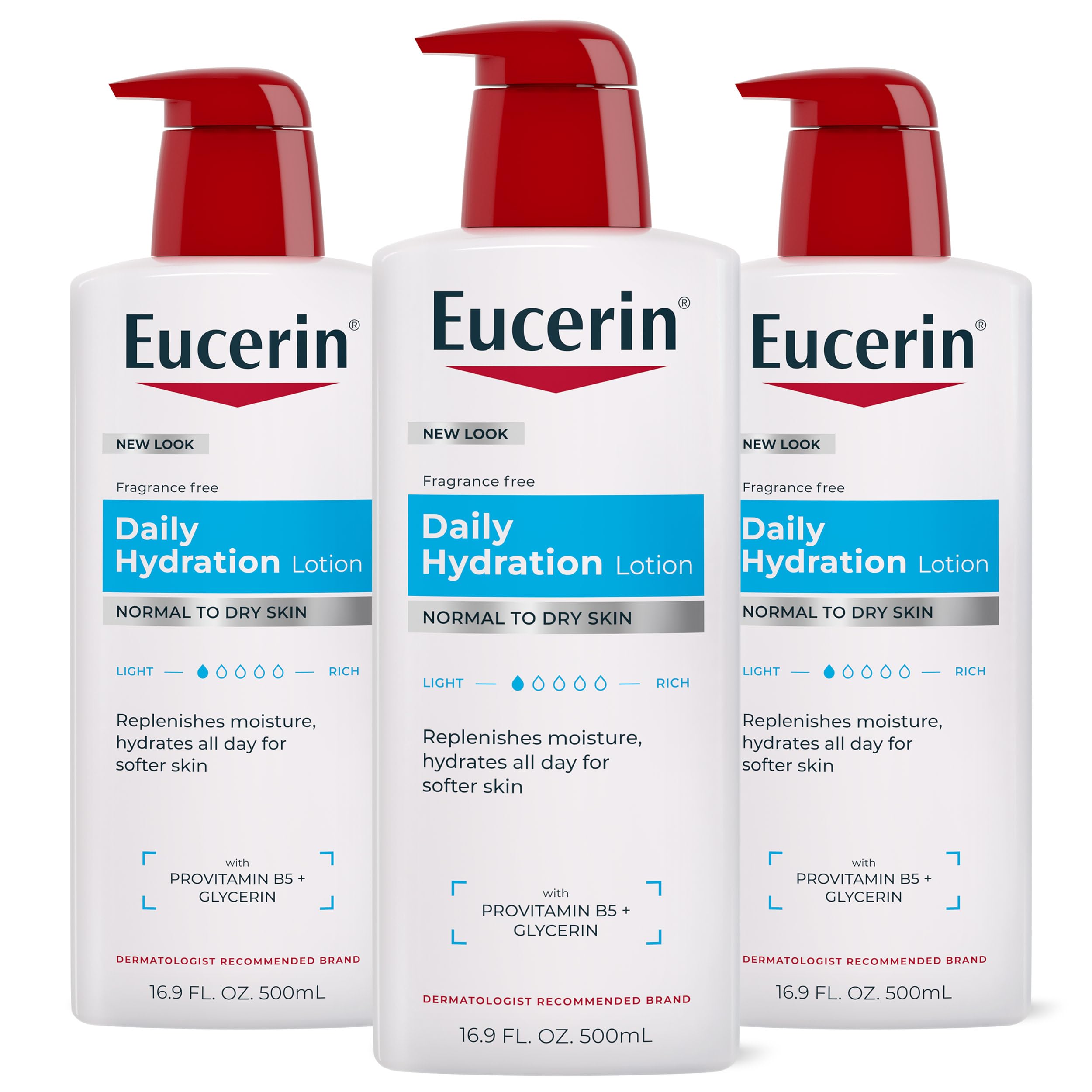 Eucerin Daily Hydration Body Lotion for Dry Skin, Unscented Body …