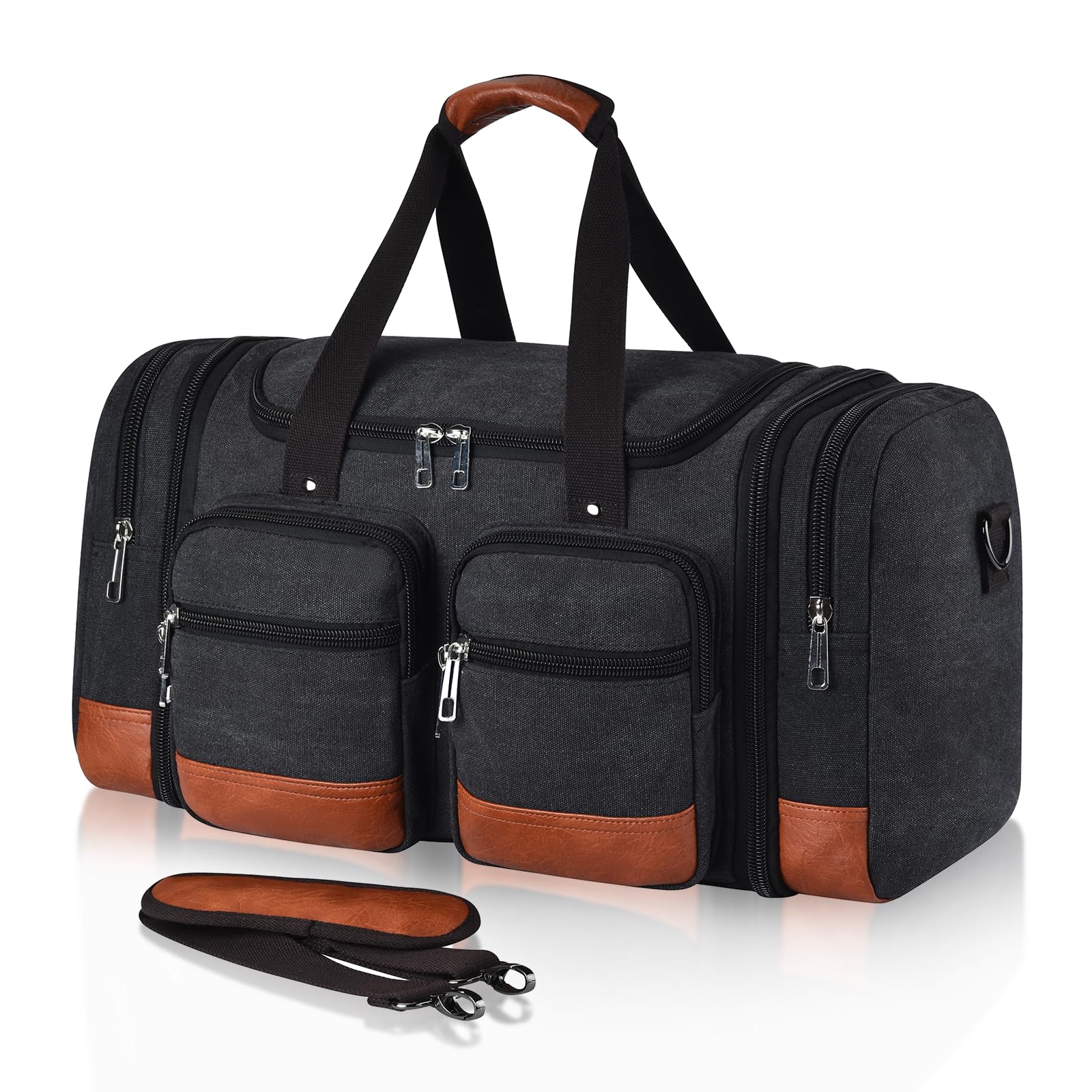 Voylic Canvas Expandable Duffel