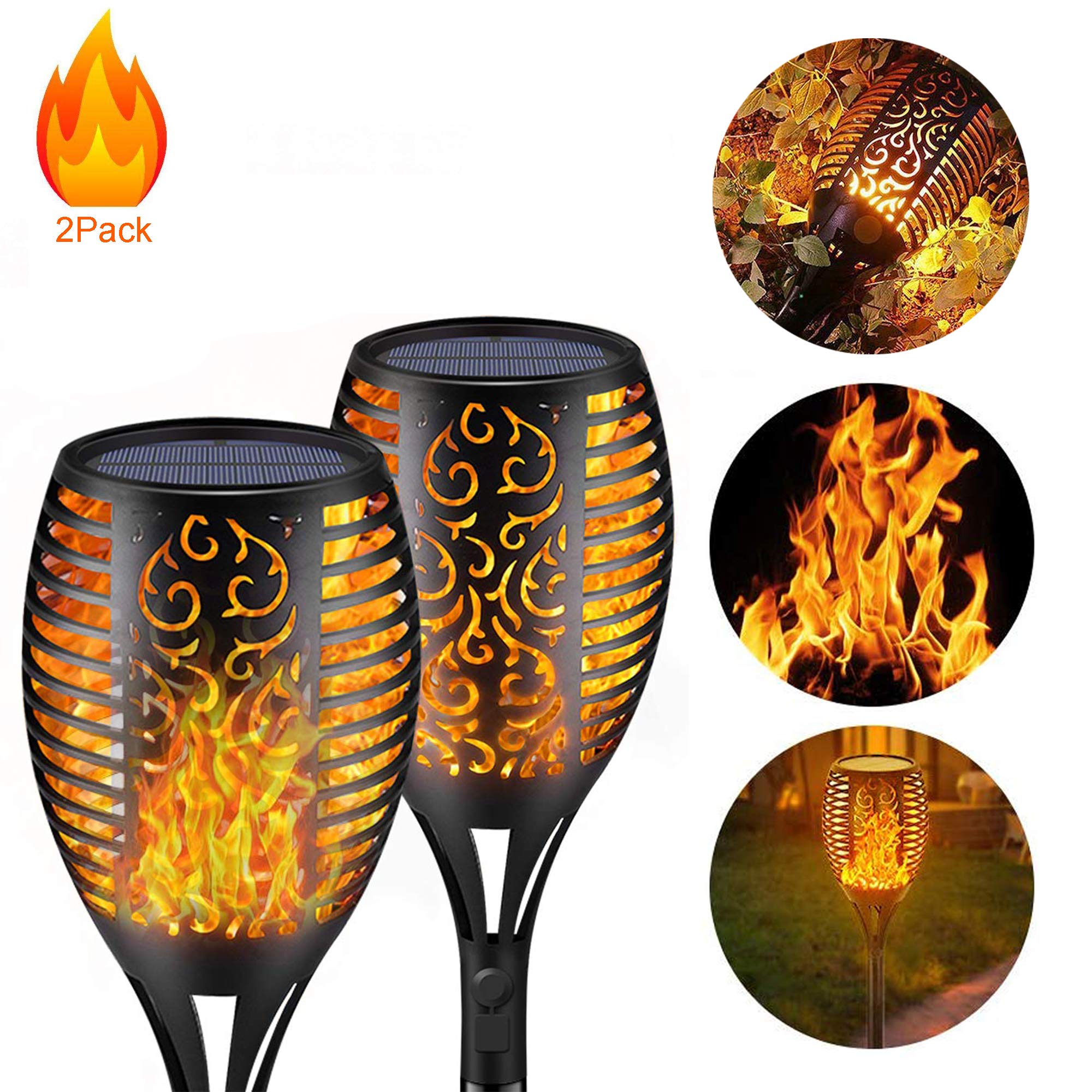 Buy REAWOW Solar Waterproof Garden Light Outdoor Garden Automatic Switch Garden Garden grounding