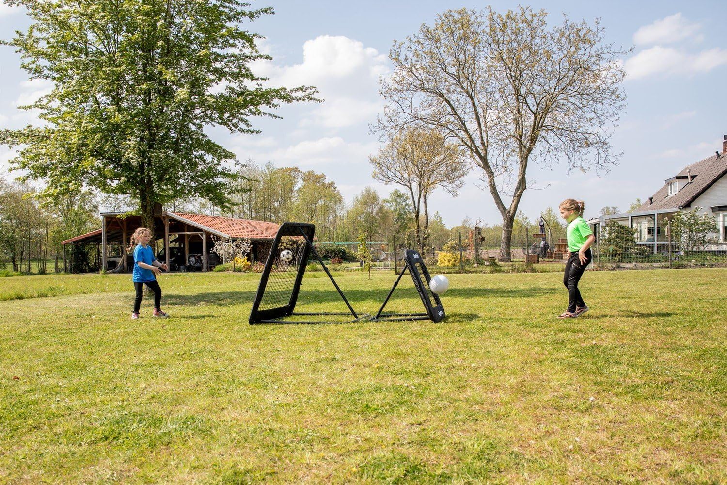 VirtuFit Rebounder réglable Pro - Kickback - 124 x 124 cm