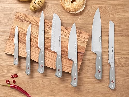 Miniatura 5 de WÜSTHOF Cuchillo Santoku Gourmet Gris 7"