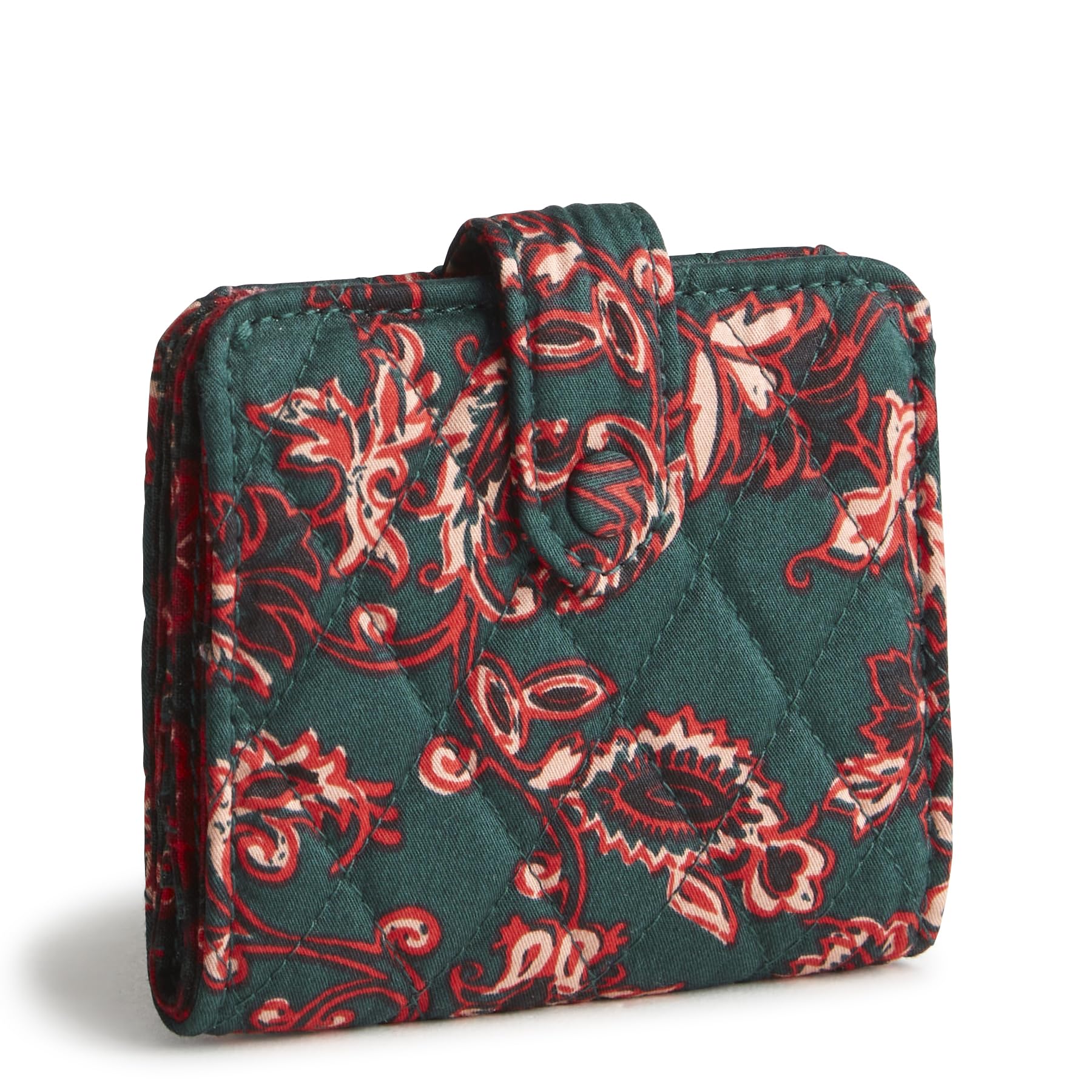 Vera Bradley Premium Cotton Small Tab Wallet