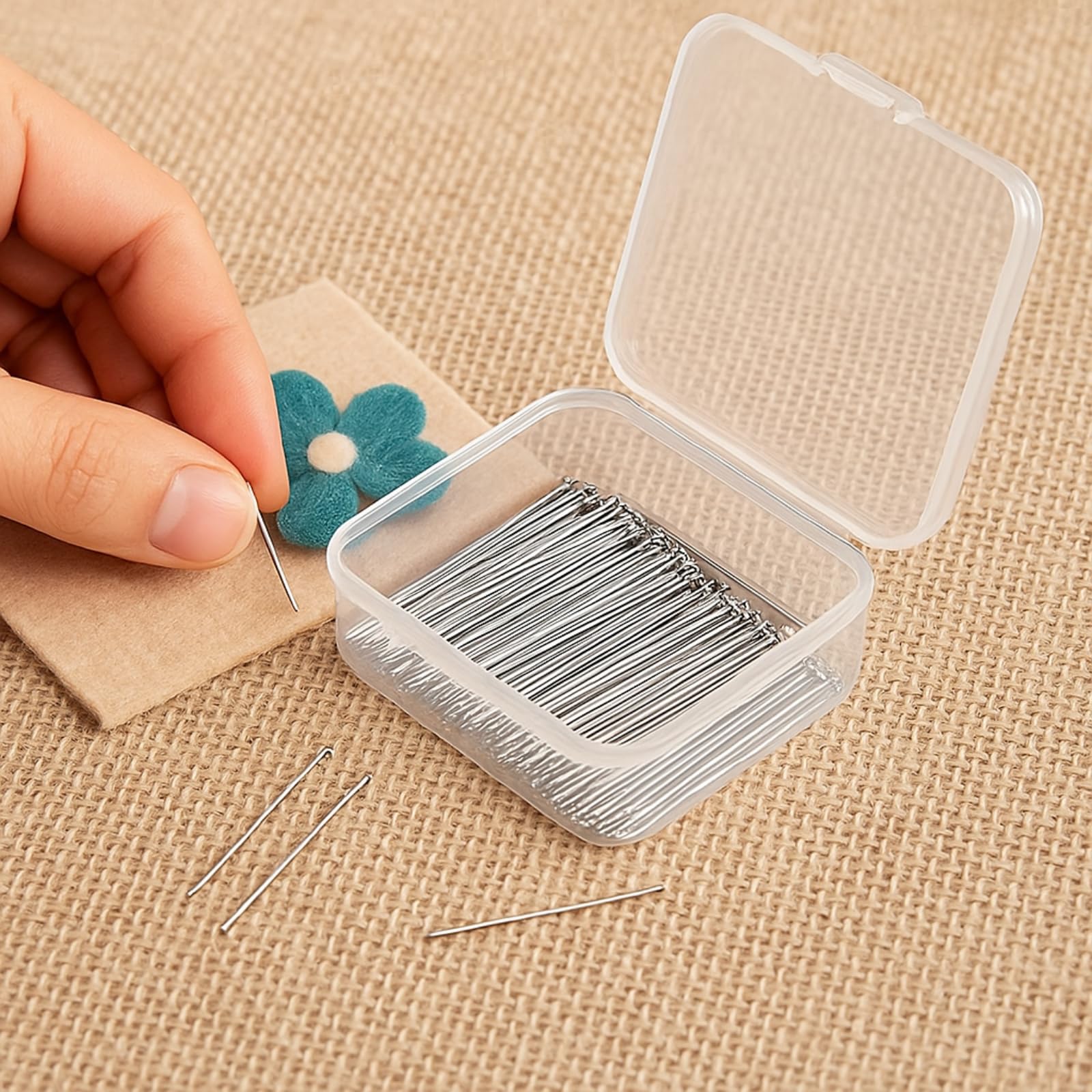 デコピンページ Amazon.co.jp: MagZen 虫ピン 26mm×0.6mm 1000本入り 収納ボックス付き