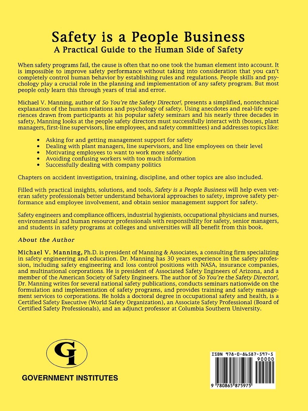 Safety Is a People Business: A Practical Guide to the Human Side of Safety