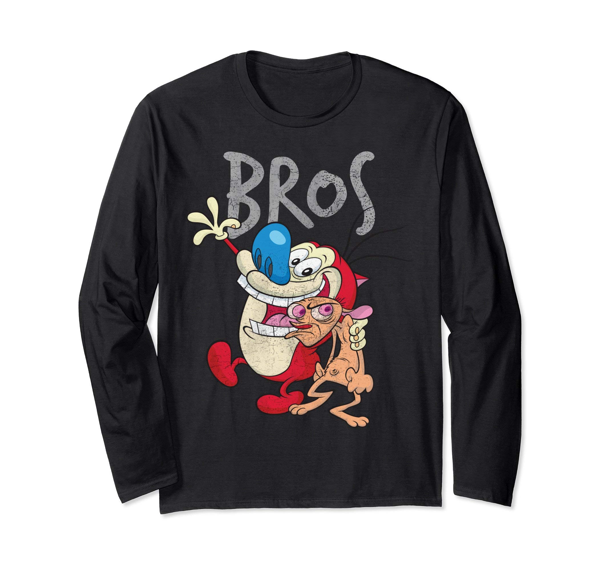 Ren & Stimpy Bros Long Sleeve T-Shirt