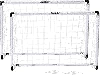 Franklin Sports MLS Mini Soccer Goals - 54" Portable Set for Kids with Stakes, Easy Assembly Backyard Play