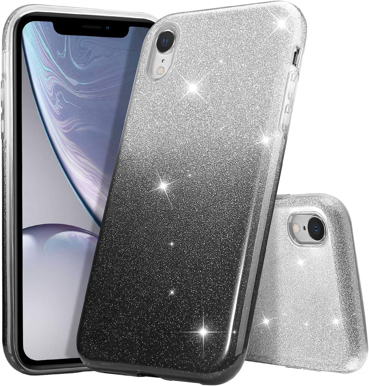 ProCase iPhone XR Glitter Case, Cute Sparkle Bling Luxury Soft Bumper
