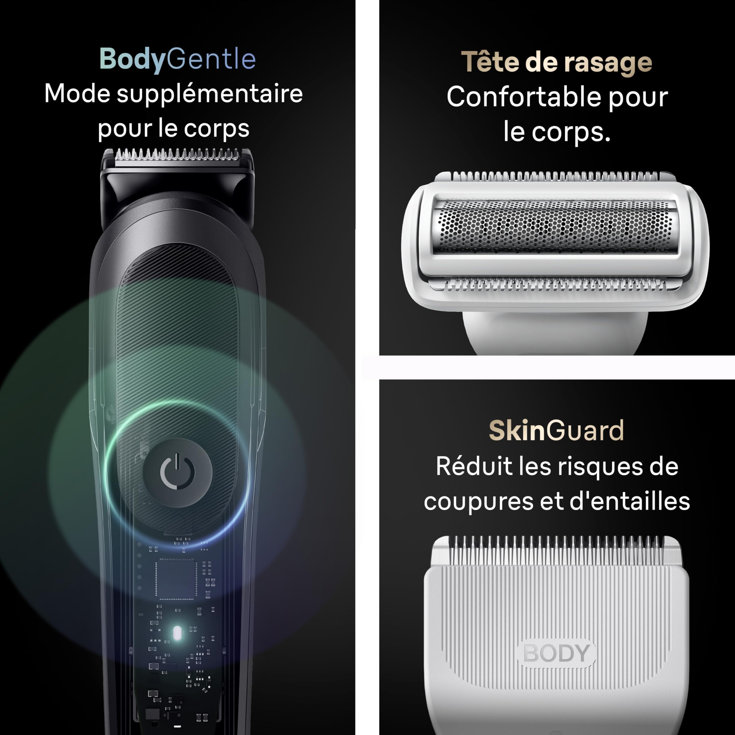 Braun Tondeuse Homme, Tout-en-Un Series 9 AIO9545 Gris