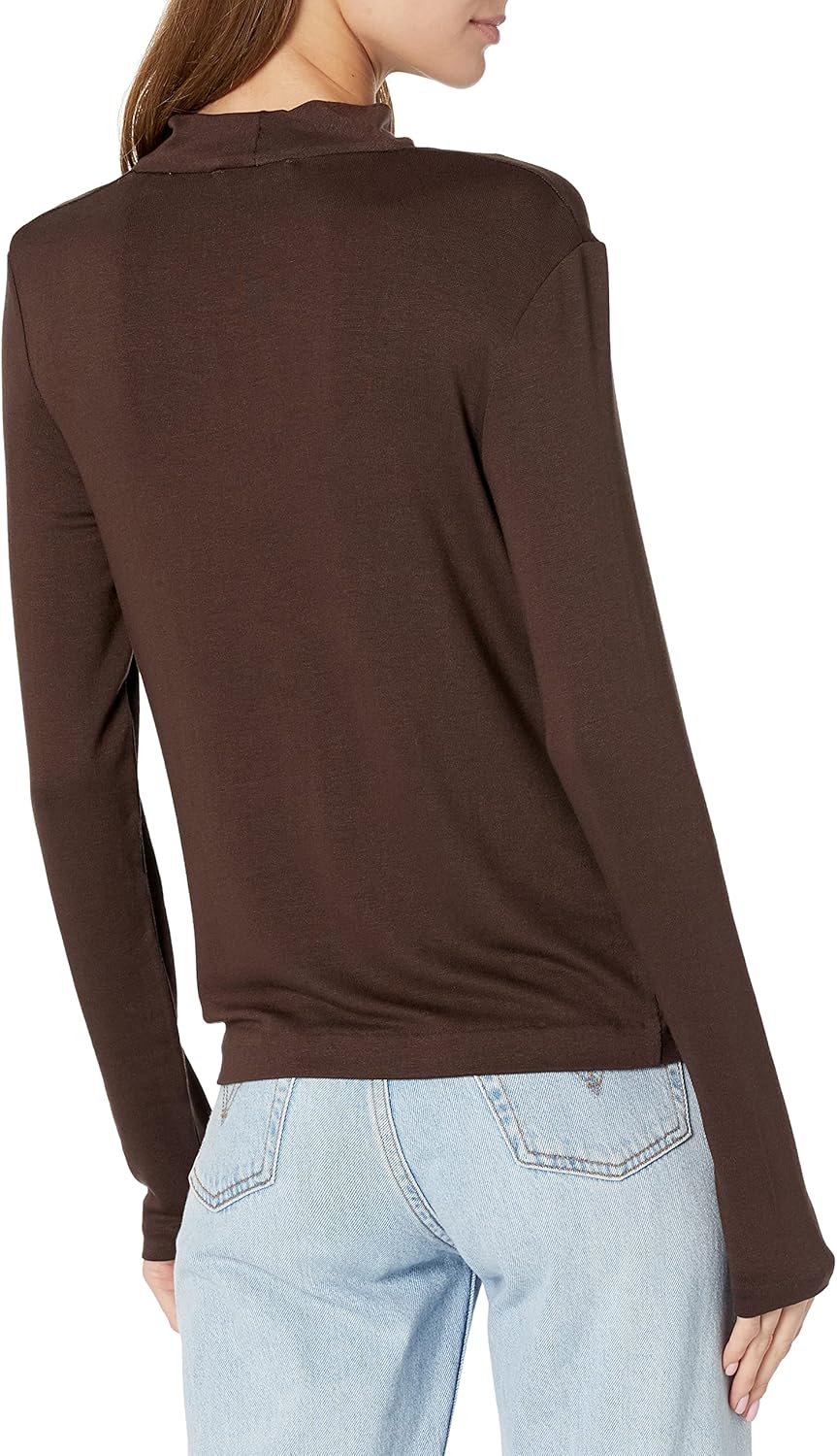 Vince Womens Long Sleeve Cowl Nk - Image 2