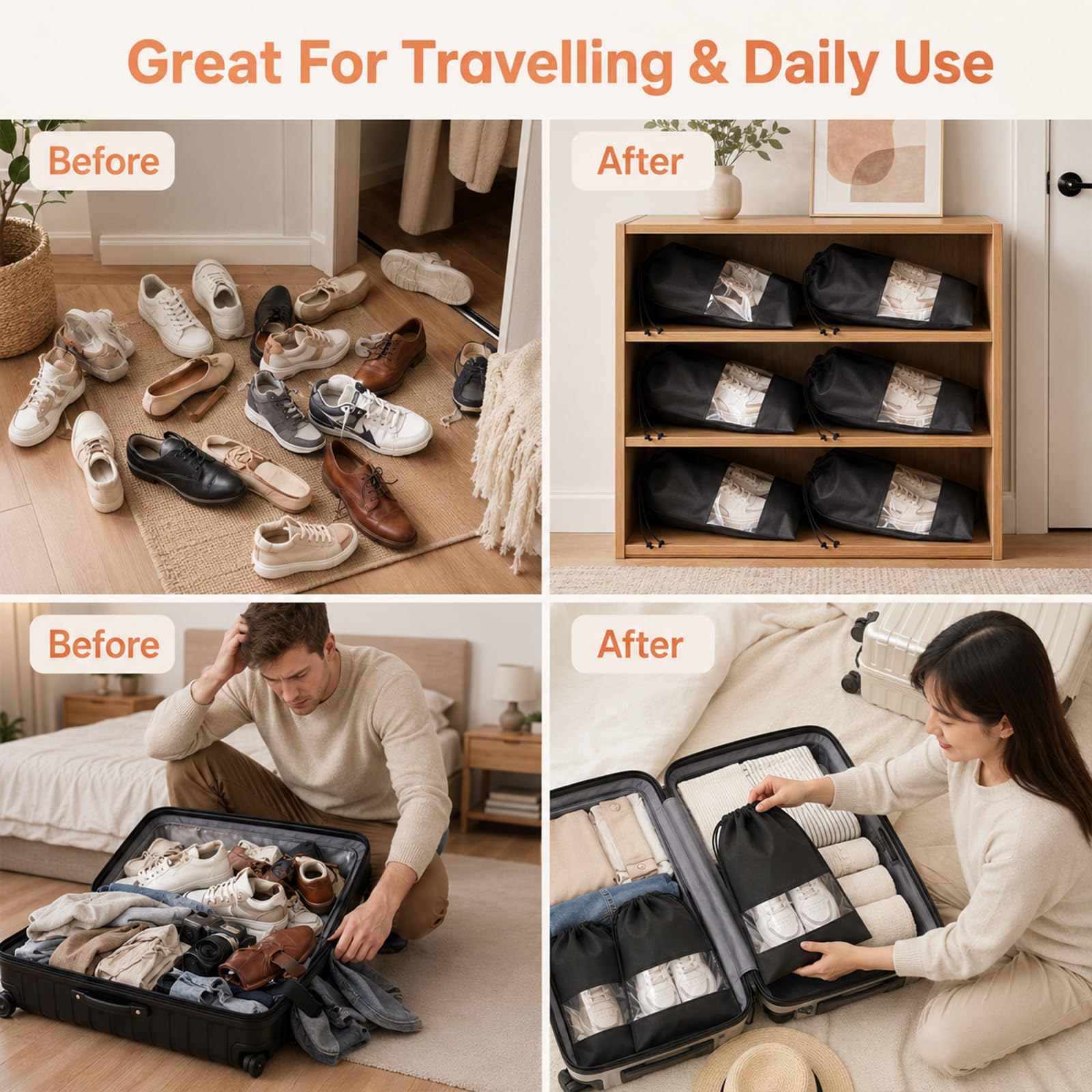 Travel Packing Organization View