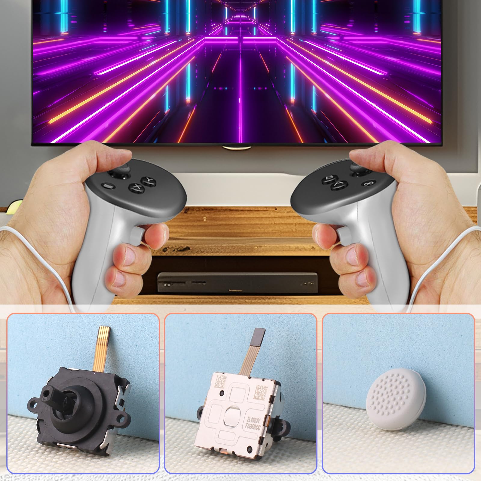 Amazon.co.jp: Oculus Quest 3 コントローラーセンサー