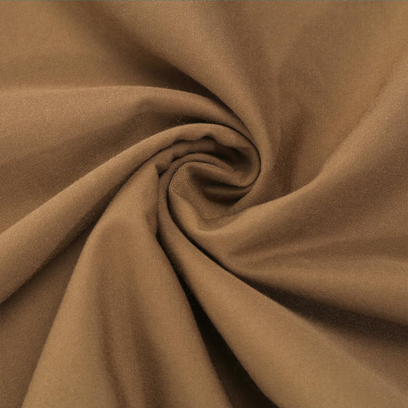 Cotton Polyester Fabric by The Yard - 60" Wide Broadcloth Fabric Soft,Breathable Material - for Lining&Clothes Sewing (Olive Green, 1 Yard) — view 9