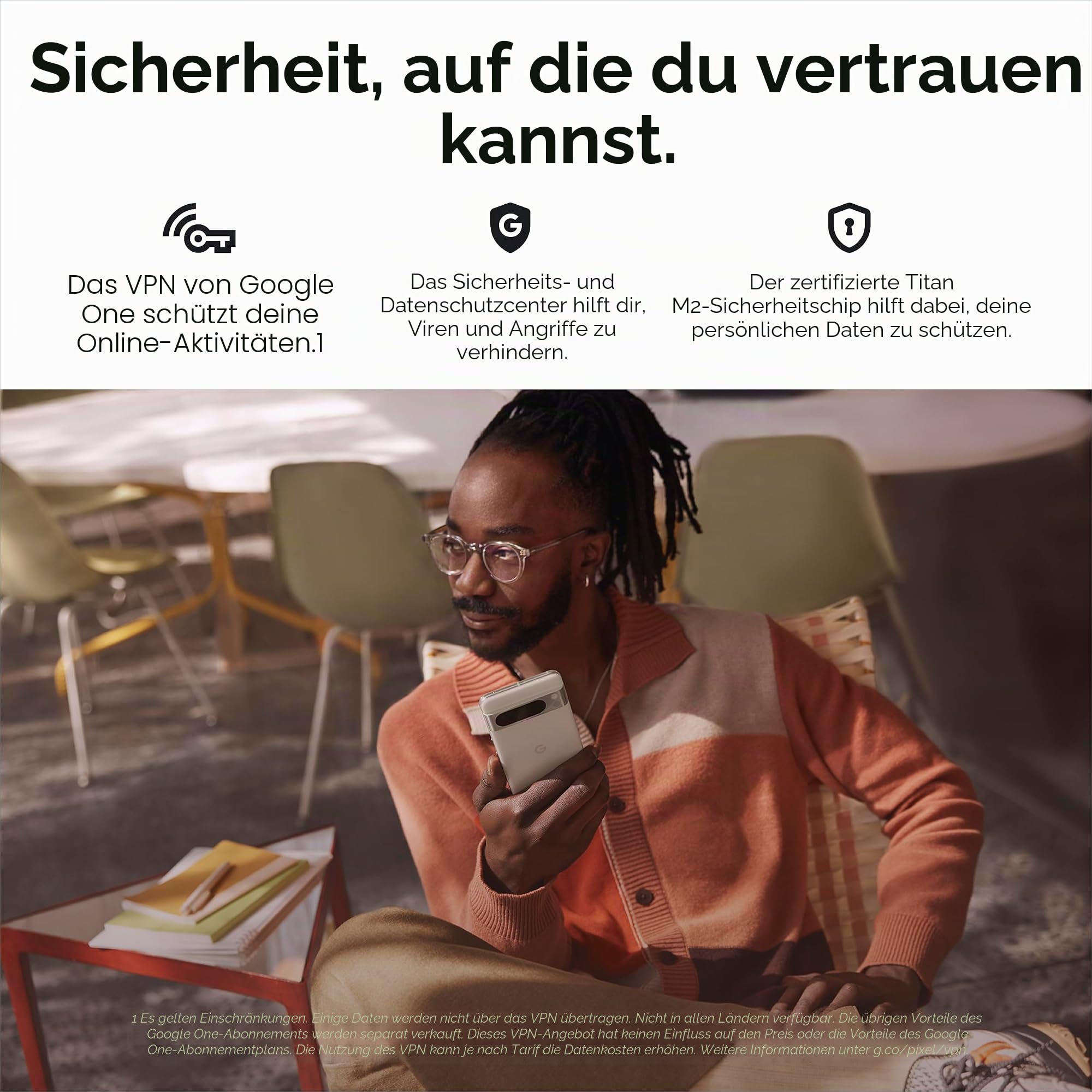 Google Pixel 8 Pro Android Smartphone ohne SIM-Lock mit Teleobjektiv, lange Akkulaufzeit und Super Acta Display, Obsidian, 512 GB (Generalüberholt)