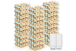 Gencywe Mini Cupcake Boxes with Cupcake Liners For Small Cakes