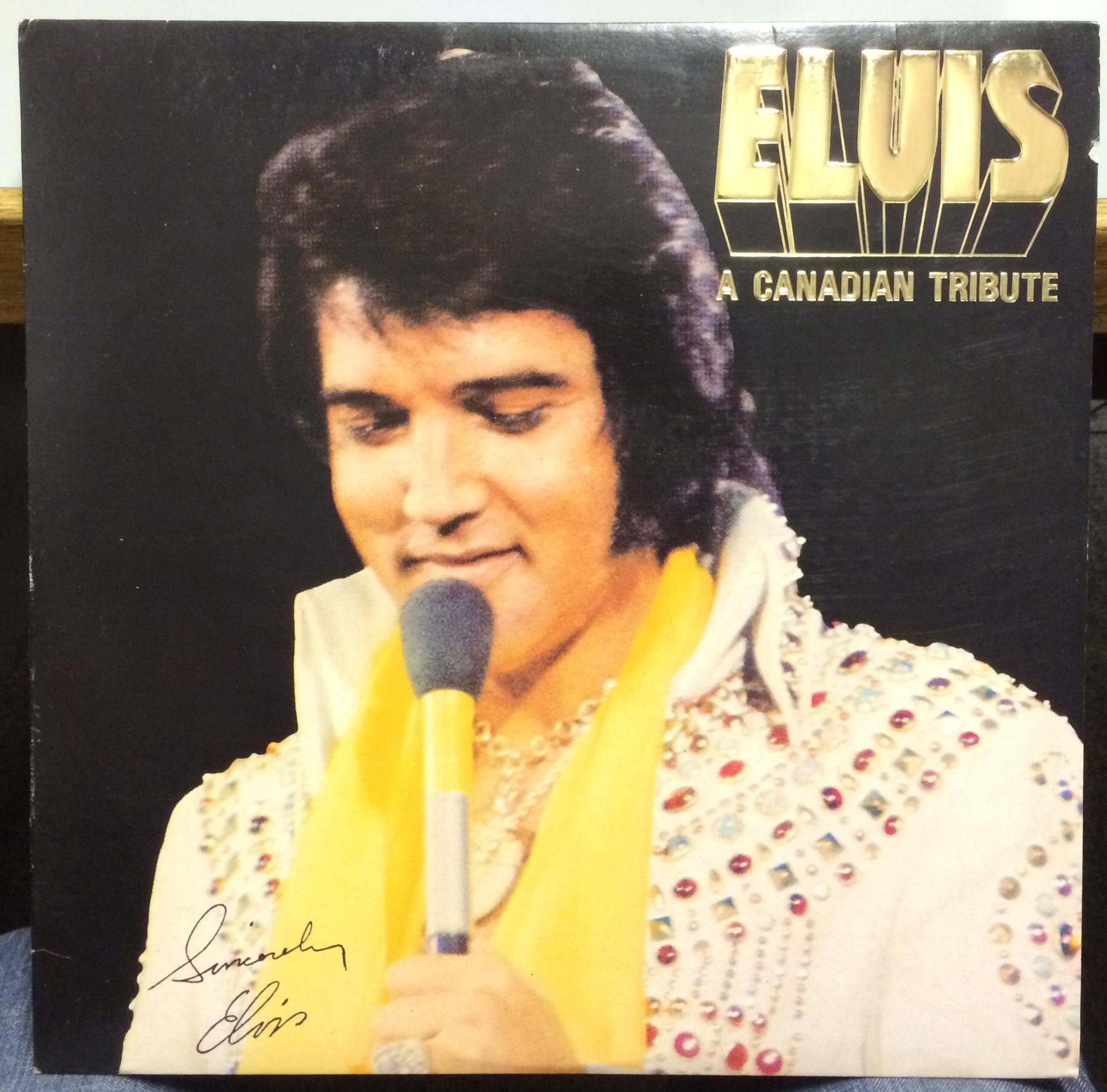 Amazon.com: ELVIS PRESLEY a canadian tribute LP Mint- KKL1-7065