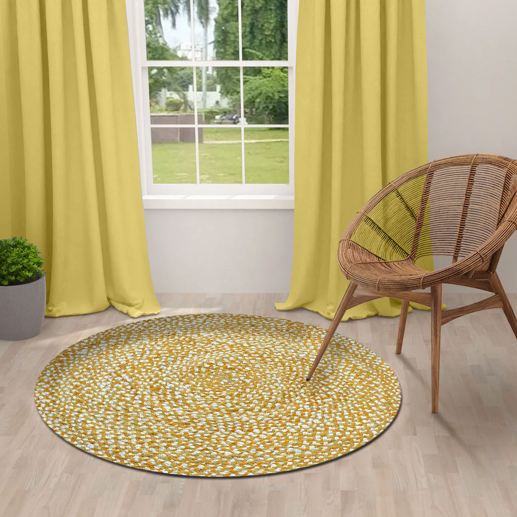Tapis indien Chindi en coton tressé pour créer un cocon chaleureux