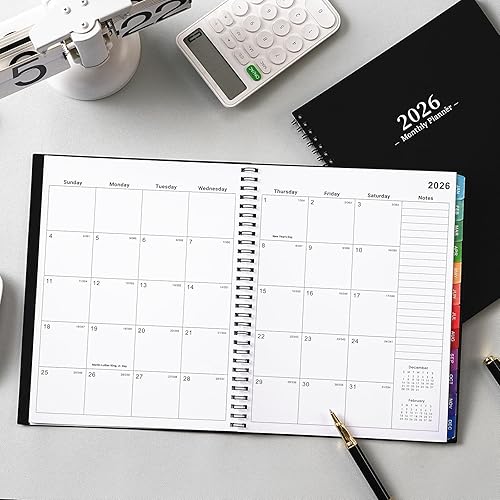 Miniatura 8 de Agenda mensual 2024-2026 - julio 2024 a junio 2026, planificador mensual 2024-2025, planificador de 2 años 8.5 x 11 pulgadas, planificador para