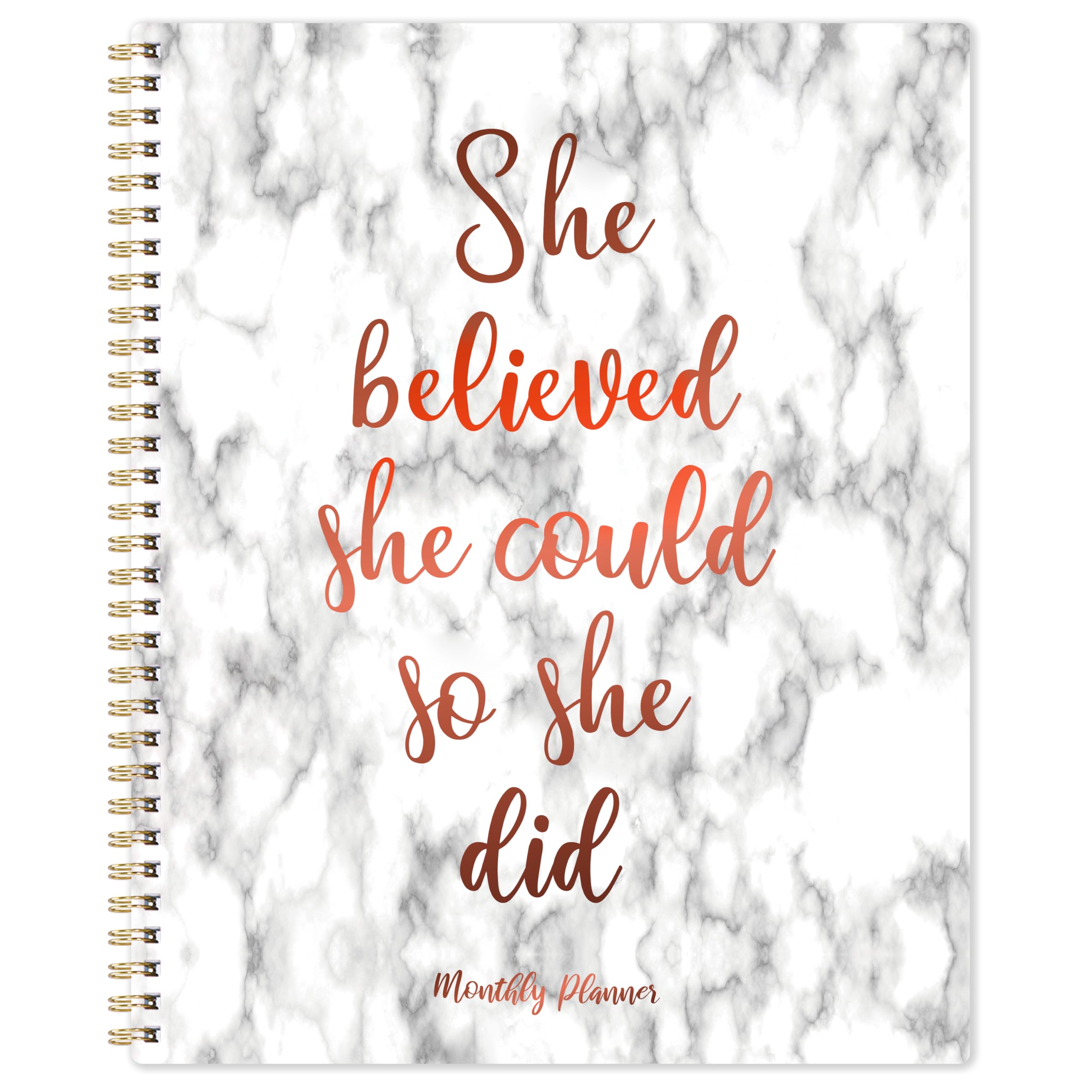 Monthly Planner 2026-2028, Planner 2026-2028, July 2026 - June 2028, 8.5“ x 11” with Ample Blocks and 2 Years Monthly Tabs