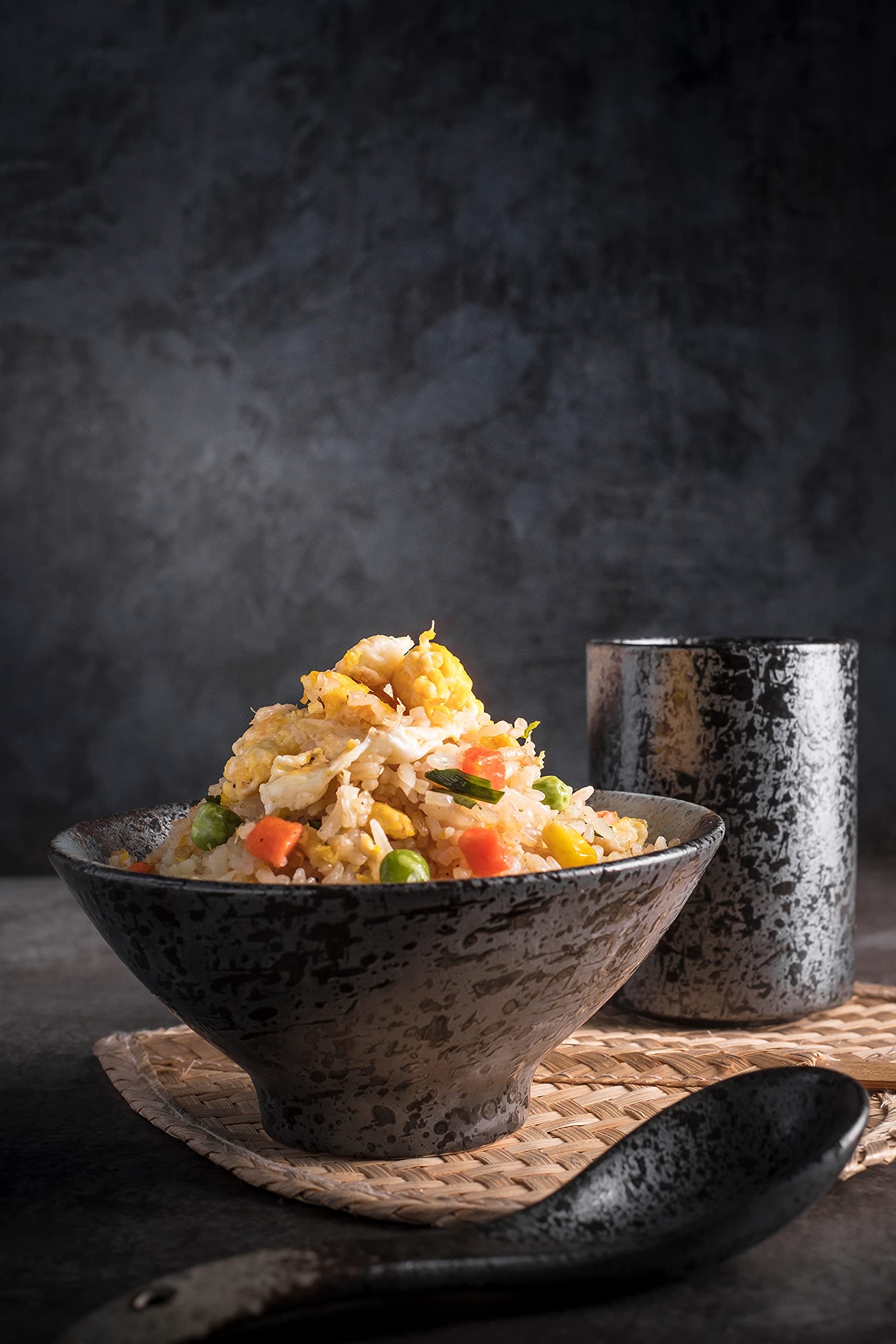 Arnaboldi Riso alla Cantonese con Frittata e Verdure, Piatto Tipico della Cucina Cinese [12 Confezioni da 185g]