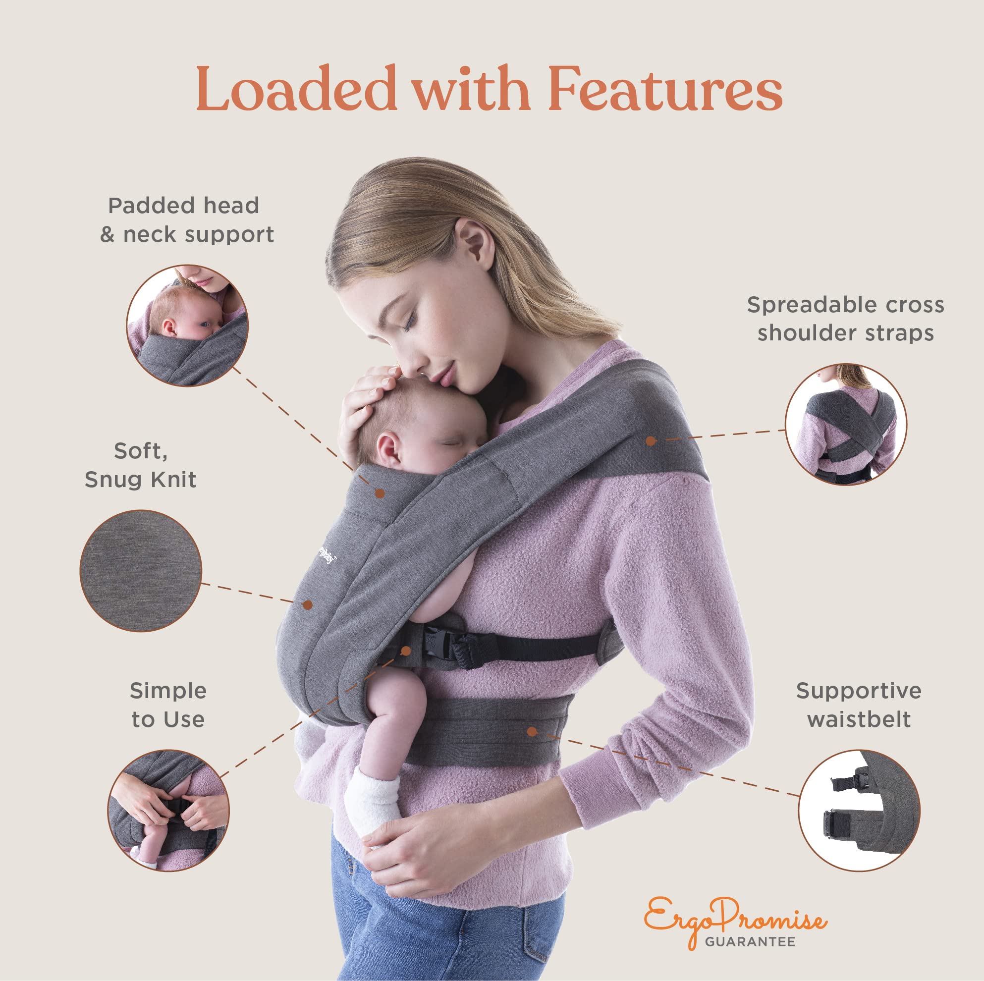 Ergo Embrace Ergo Baby Soft Carrier Ergobaby Embrace Soft Air Mesh