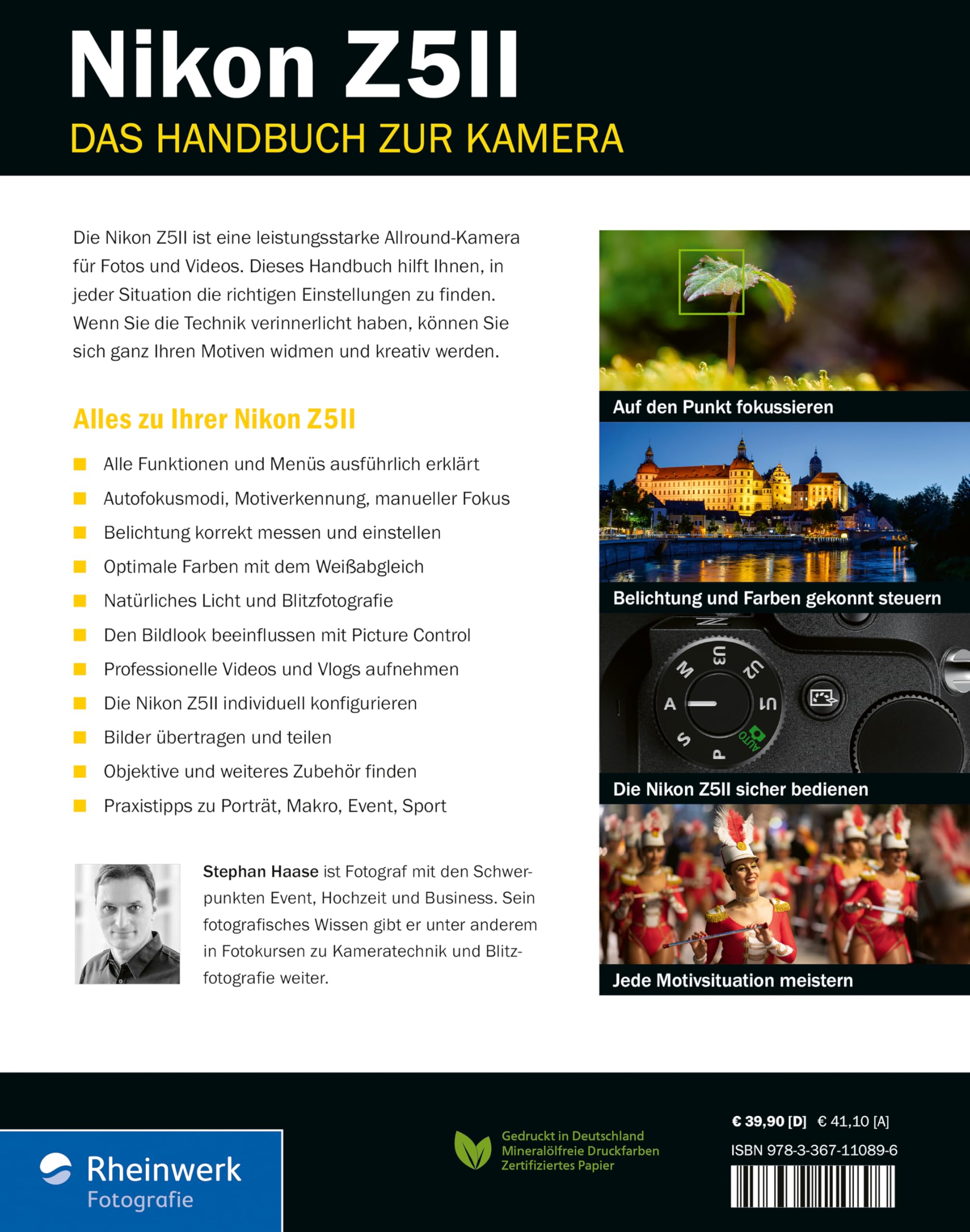 Nikon Z5II: Das Handbuch zur Kamera. Praxiswissen und Expertentipps zu Ihrer Nikon Z5II