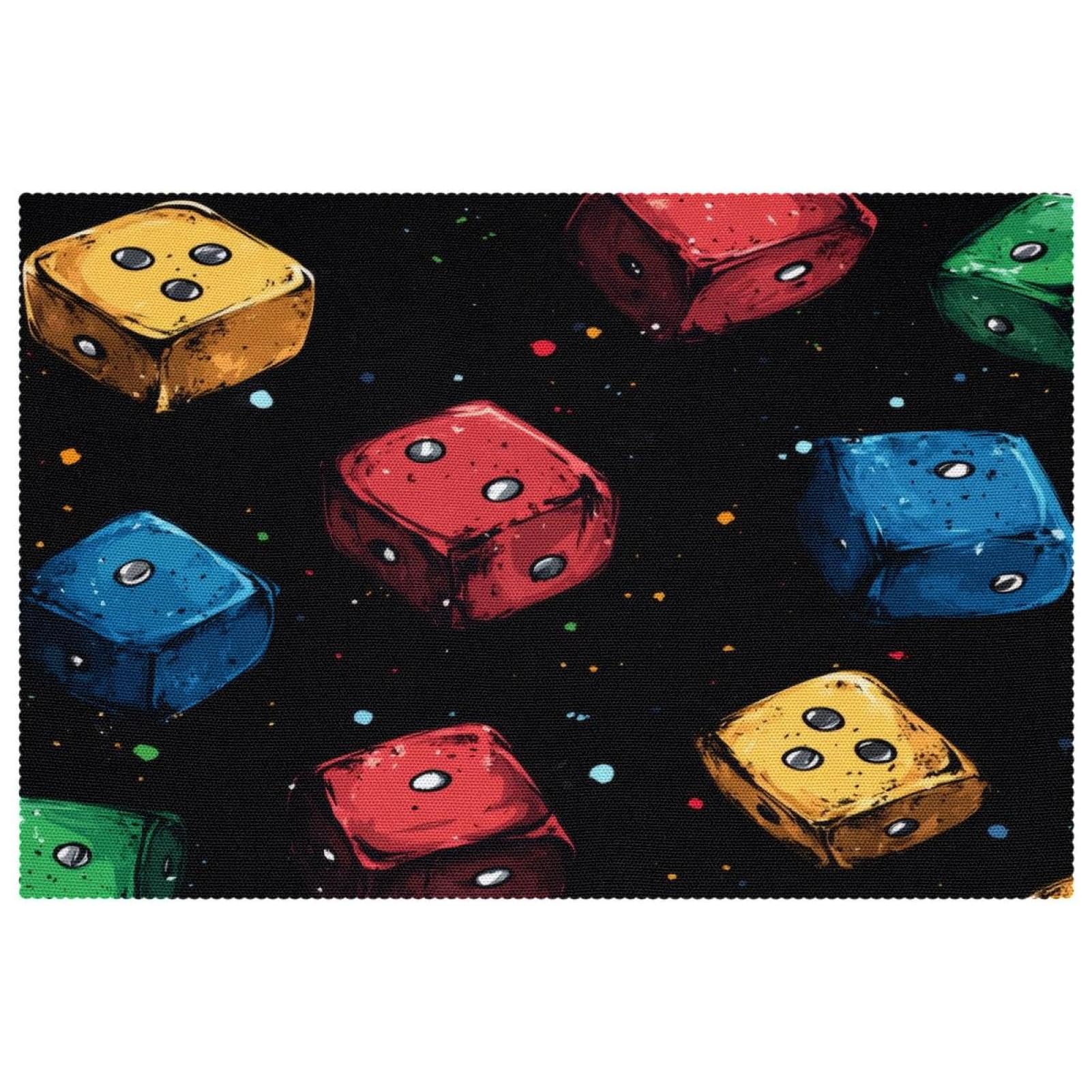 Set de table anti-rayure et anti-chaleur lot de 6 protections de table design