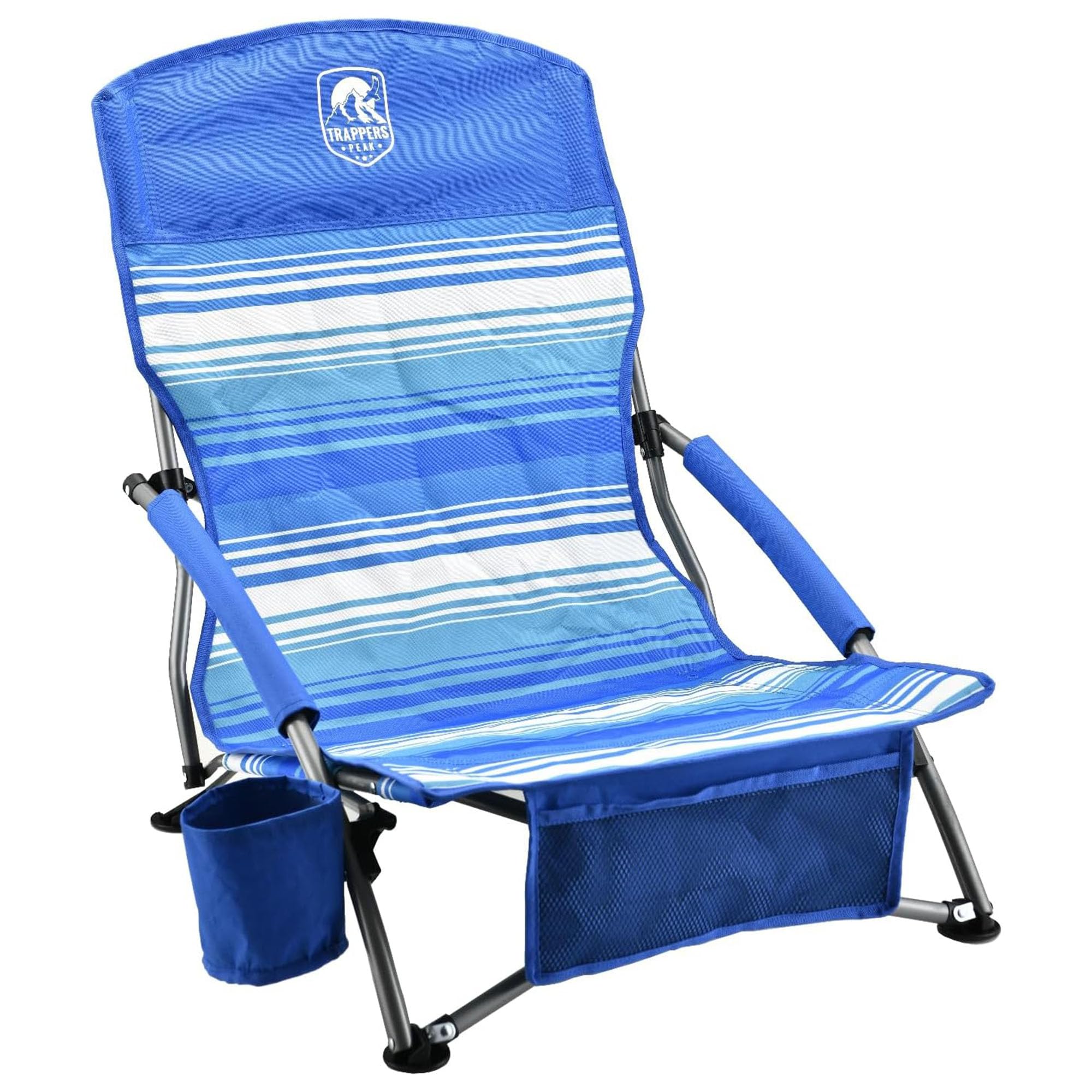 Amazon.com: Trapper's Peak Low Profile Folding Beach Chair, 2PK