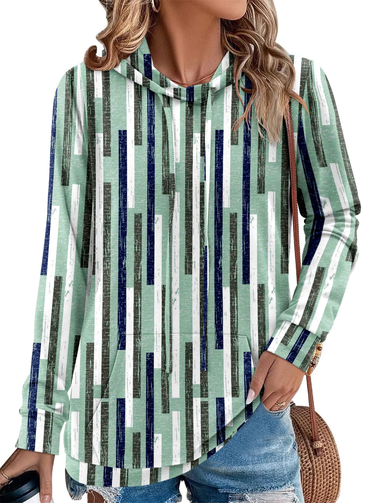 Angerella Long Sleeve Hoodies for Women Pullover Hooded Sweatshirts