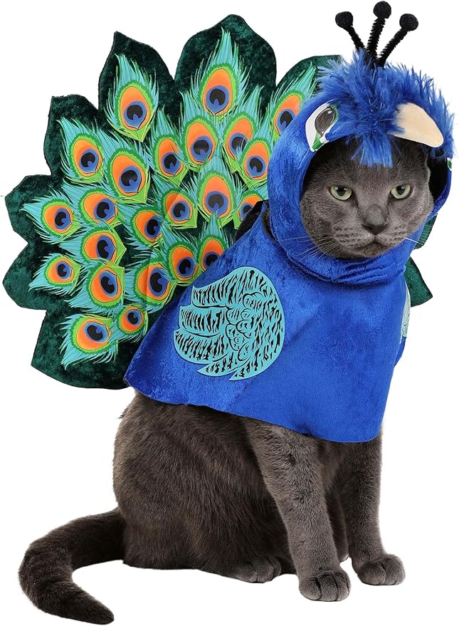 Disfraz para Perro Pavo Real California Costumes Talla L miniatura 2