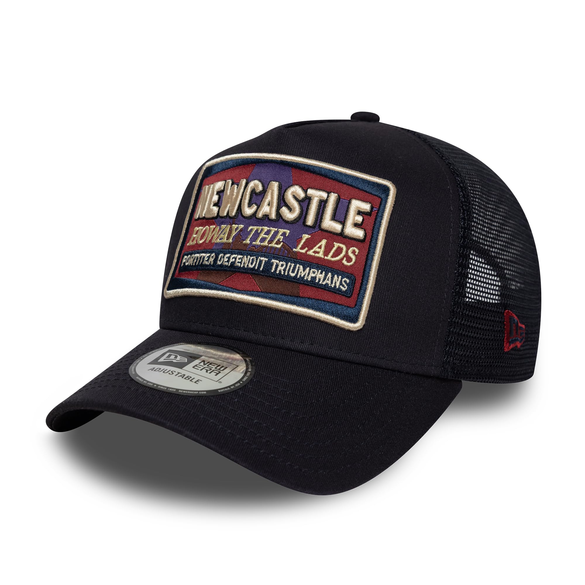 New Era Berretto da baseball 9Forty E Frame Trucker Newcastle United FC, per adulti, colore: blu navy