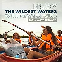 Vista 3 de Earth Pak Waterproof Dry Bag with Zippered Pocket - Waterproof Dry Bag Backpack Keeps Gear Dry