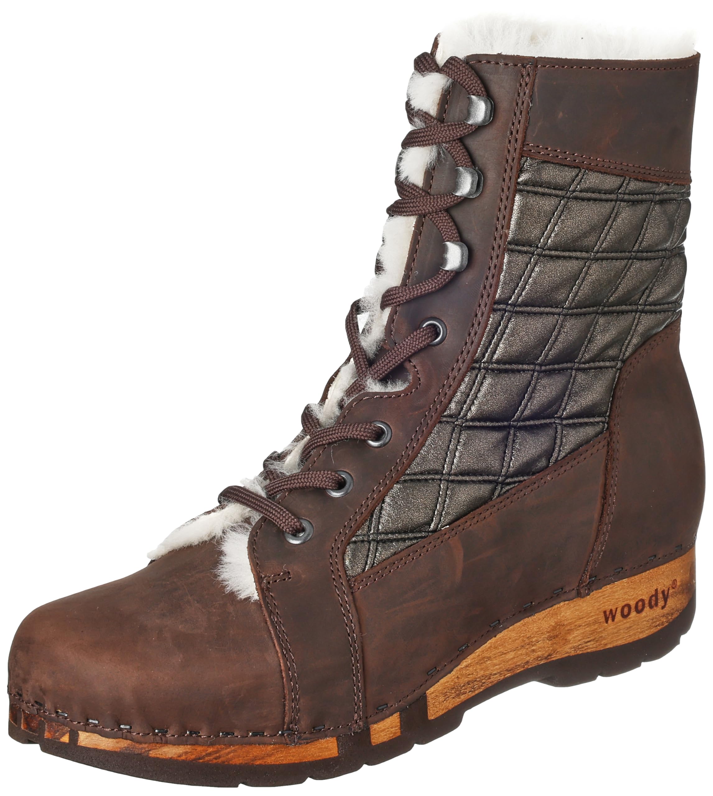 Woody Women's Heike Ankle Boot, Caffe Andromeda, 8 UK