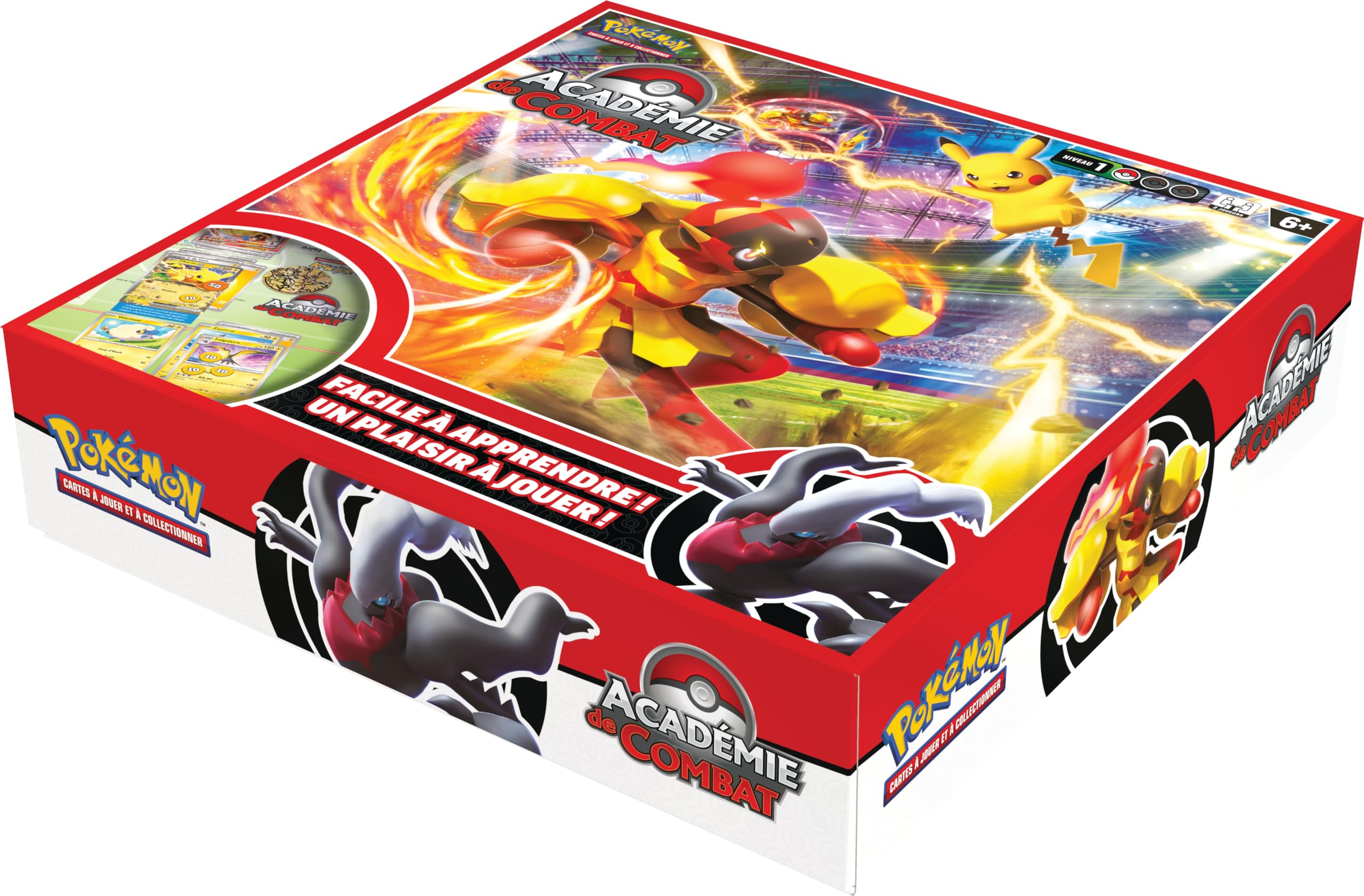 Pokémon: Académie de Combat du JCC Pokémon 2024 (Pikachu, Carmadura et Darkrai)