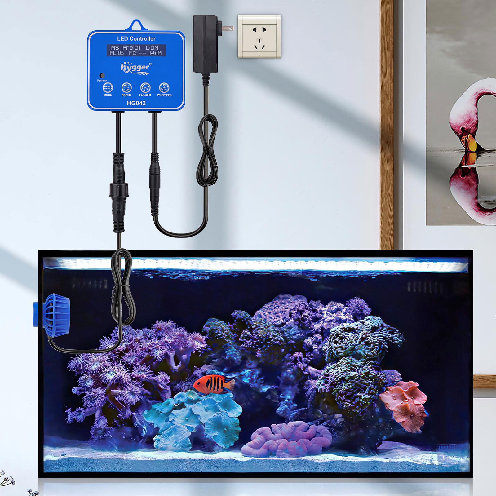 Aquarium Salt Hygger Aquarium Heater With Intelligent Temperature