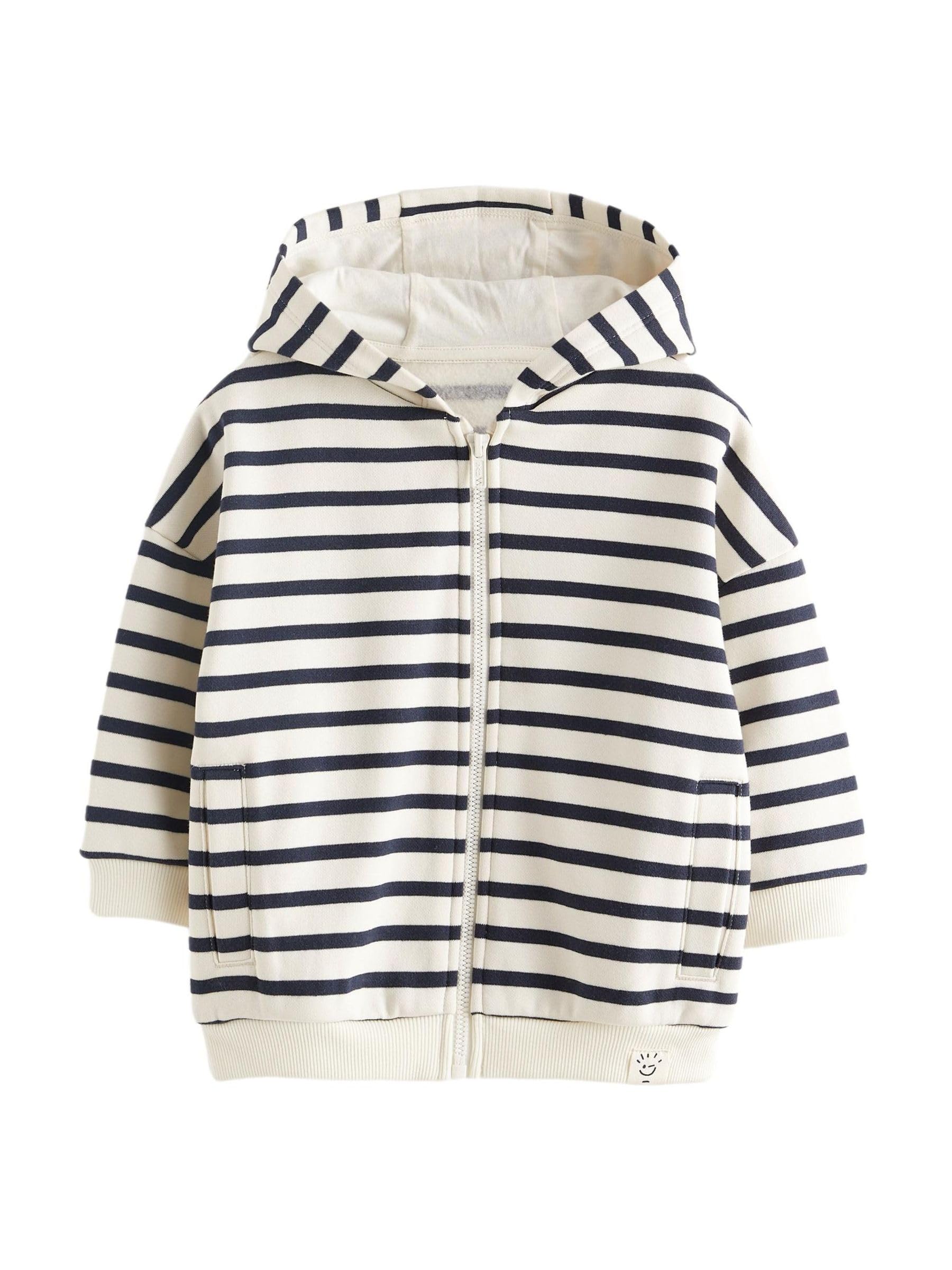 NEXT Jungen Standard Oversize-Kapuzenjacke mit Reißverschluss 62-122