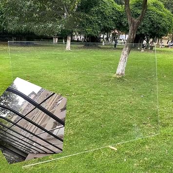 Transparent Polycarbonate roof Panels, Easy to Cut, are Used for Outdoor pergolas and terraces5.1 x 13.1ft