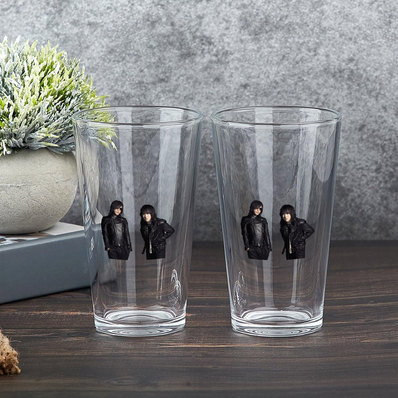 Amazon｜B'z ロック タンブラーグラス ガラスグラス ロックグラス 朝食